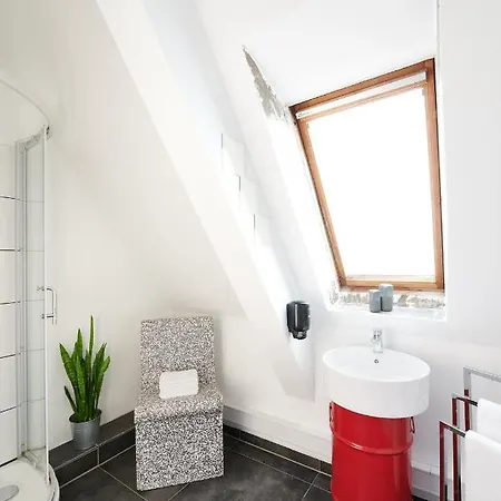 公寓式酒店 Old Printing House - Modern I I 2 Min Hbf I E-ladesaeule 汉诺威