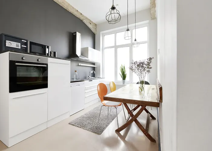 公寓式酒店 Old Printing House - Modern I I 2 Min Hbf I E-ladesaeule 汉诺威